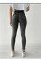 Women's Blue High Waist Ankle Length Skinny Lycra Jeans Trousers - 2