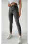 Women's Blue High Waist Ankle Length Skinny Lycra Jeans Trousers