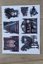 50 Pieces Gothic Sticker Set Bullet Journal Scrapbook Laptop Sticker Gothic Bundle - 5
