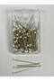 Scarf And Shawl Needle Silk Scarf Needle Glass Head Needle Non-Deformable Non-Rusting 200 Pieces - 2