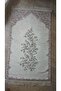 Luxury Tapestry Prayer Rug with Flower Detail for Dowry Gift Bundle