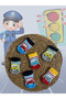 Baby Boy Newborn Car Patterned Gift Socks Set 0-6 Months - 8