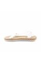Women's Thermo Sole Vegan Velcro Strap White Sandals 1001 - 2