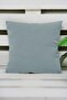 Linen Throw Pillow Cover Baby Blue 50x50 Cm