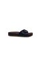 Parmi 21501 Women's Black Buckle Daily Use Slippers