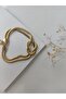 STEEL ITALIAN THICK KNOT BRACELET GOLD - 3