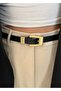 Sandro Antique Gold Buckle Belt (Buckle Taste Patterned.) - 3