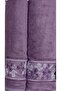 طقم حمام من الخيزران باللون البيج - Fiore Line Plum - 2