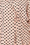 More Sustainable Pudra Puantiye Desenli Kruvaze Yaka Dokuma Pijama Takımı TBBAW24AI00027 - 4