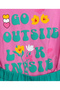 Pink-Green Girl's Under-Upper Set MH6 - 2