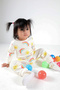 Colorful Girl's Top and Bottom Set ES13 - 4