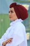 Design Bonnet Burgundy Color - 3