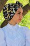 Patterned Design Ready Bonnet Women's Hijab Clothing Shawl/Bonnet Multicolor - 4
