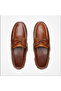 Men's Classic Brown Leather Boat Shoes - 3