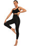 Sauna Thermal Recovery Tights with High Waist Wrap - 2