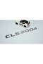 CLS200d صندوق السيارة كروم ABS 3M شعار نص ثلاثي الأبعاد متوافق مع بنز - 2