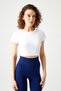 Navy Blue High Waist Seamless Recovery Sports Leggings Stripes - 6