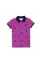 Navy Blue Polo Neck Boy's T-Shirt