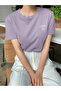Women's Lilac Sunshine Printed Oversize T-shirt - 3