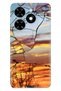 Spark 20 - Spark 20C Compatible Case Patterned Printed Silicone Sunset