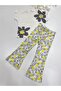 BABY GIRL COMBED SET/RIFFIRED SLEEVE COMBED SUMMER BABY SPANISH LEG SET