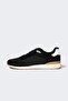 Women's Flat Sole Lace-Up Sneakers B9722Axns