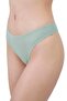 Women's Cotton and Lycra Ribbed Camisole Thong Panties 5-Pack - 4