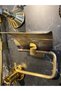 Antique Gold Toilet Paper Holder with Cover Toilet Paper Holder Premium Brass - 2