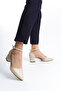Beige Skin Heels Classic - 4