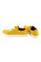 Women's Yellow Genuine Leather Sneakers - 5