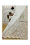 Custom Knitted Textured Tulle Curtain, 150x250, Normal Pleat, 1/2.5 - 3
