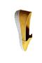 Women's Lemon Yellow Genuine Leather Ballerinas - 2