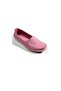 Women's Pink Genuine Leather Ballerinas