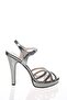 Women's Platinum Mirror Endless Stone Evening Dress Shoes Cnr920765 - 2