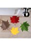 Leaf Floor Door Holder Stopper Base Autumn Stopper 2 Pieces Gray - 3