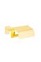 Premium Series Bathroom Covered WC Toilet Roll Holder Gold