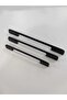Meriç Kulp Matte Black Furniture Cloakroom Drawer Cabinet Handle 224mm - 2