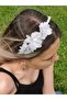 Melkady 233gri - Flower Crown with Pearls, Maternity Crown - 3