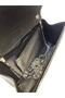 Black Shiny Women's Evening Dress Bag - 6