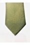 Khaki Green-Matte Satin Slim Tie - 2