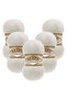 Angora Gold 5-Piece 450 Off-White Hand Knitting Yarn