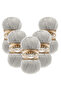 Angora Gold 5-Piece 652 Bohemian Gray Hand Knitting Yarn