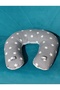 Breastfeeding Pillow and Baby Support Cushion Gray Starry - 7