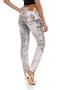 Wd502 Piece Stitching Women's Jeans - 4