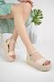 Women's Wedge Heeled Comfortable and Stylish Daily Sandals - 3