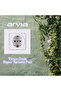 Arvia Karen Grounded Socket (White) - Frame Included