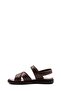 Tugerdi Brown Genuine Leather Comfortable Sole Quality Classic Men's Sandals TG09128131626 - 3