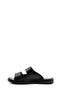 Tugerdi Black Genuine Leather Comfortable Sole Quality Men's Slippers TG09128131592 - 3