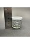 29 CC GLASS POWDER POWDER JAR - METAL LID +TIP - 29 ML POWDER BOX - 6 PIECES - 3