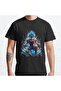 Loose Fit Goku Ssj Blue Design Printed T-shirt